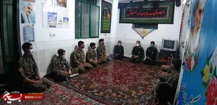 سرکشی فرمانده ناحیه از گشت های رضویون اردستان