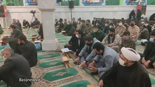 محفل انس با قرآن کریم در امامزاده سیدمحمد خمینی شهر