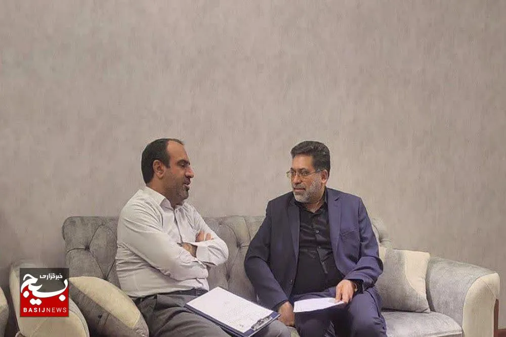 دیدار فرمانده سپاه انصارالحسین(ع) همدان با رئیس سازمان اردویی بسیج کشور