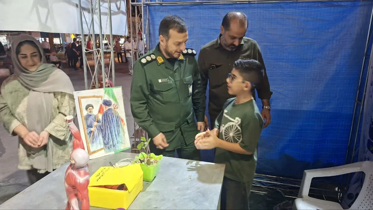 محمد مهدی ادهم فرمانده سپاه ناحیه گرمسار
