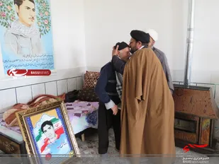 سرکشی از خانواده روحانی شهید رضا شهریاری