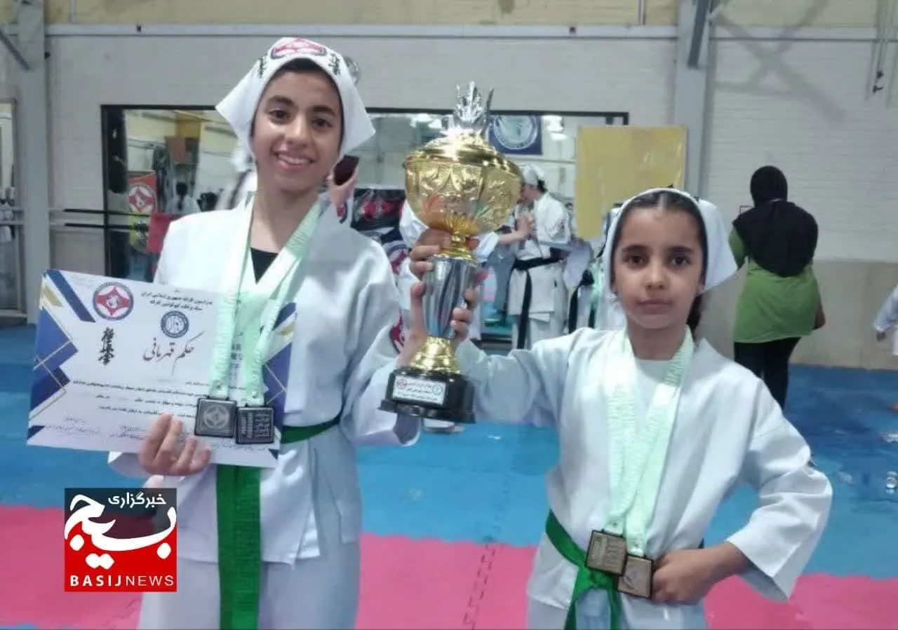 نوجوان بسیجی شهر گلستان در مسابقات کشوری گل کاشت و طلا گرفت
