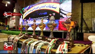 پایان مسابقات کشتی قهرمانی بسیج کشور در رامسر