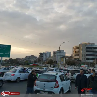 جشن بزرگ مردم قزوین در پیروزی یوزهای ایران مقابل ولز