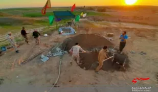 یک لحظه با شهدا در هفت تپه + فیلم