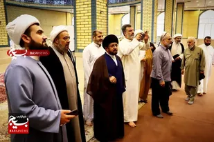 بازدید امامان جمعه و جماعت کشور سوریه از مسجد امیرالمؤمنین(ع) قم