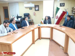 دیدار نوروزی مدیر آموزش و پرورش بویراحمد با فرماندار شهرستان بویراحمد