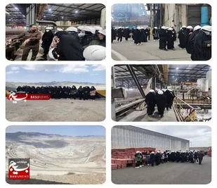 برگزاری اردوی راهیان پیشرفت دانشجویی در مجتمع مس سرچشمه