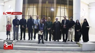 مراسم تجلیل از خبرنگاران و اصحاب رسانه استان البرز، سپاه امام حسن مجتبی (ع) برگزار شد+فیلم