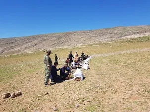 برگزاری اردوی آمادگی دفاعی دانش آموزان در خانمیرزا