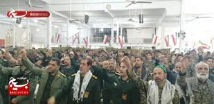 نمایش اقتدار بسیجیان به مناسبت هفته مبارک بسیج در گناباد