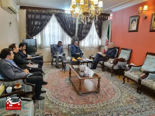 دیدار استاندار خوزستان با معاون امور استان&zwnj; ها و مجلس سازمان امور اداری و استخدامی کشور