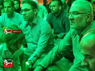 مراسم معنوی شبی با شهدا در جوار شهدای گمنام رامهرمز