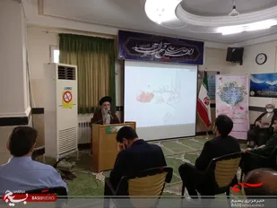 درس اخلاق آیت الله حسینی خراسانی در یگان حفاظت شخصیت&zwnj;ها سپاه قم
