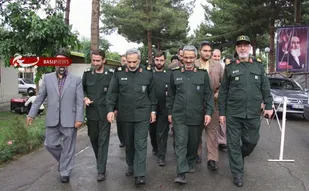بازدید سردار غیب پرور از قرارگاه شهید فهمیده