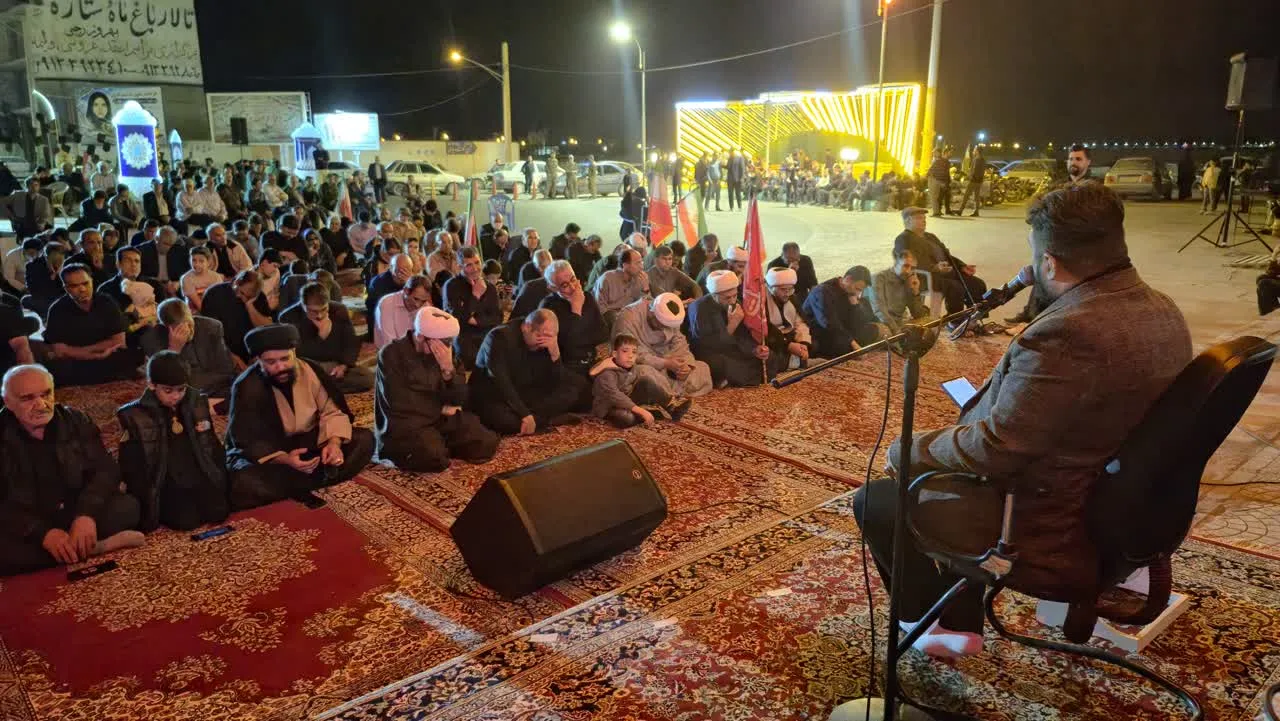 سوگواری فاطمی در شهرستان انار