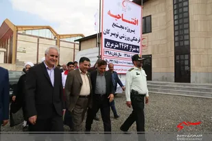 افتتاح مجتمع فرهنگی ورزشی تویسرکان