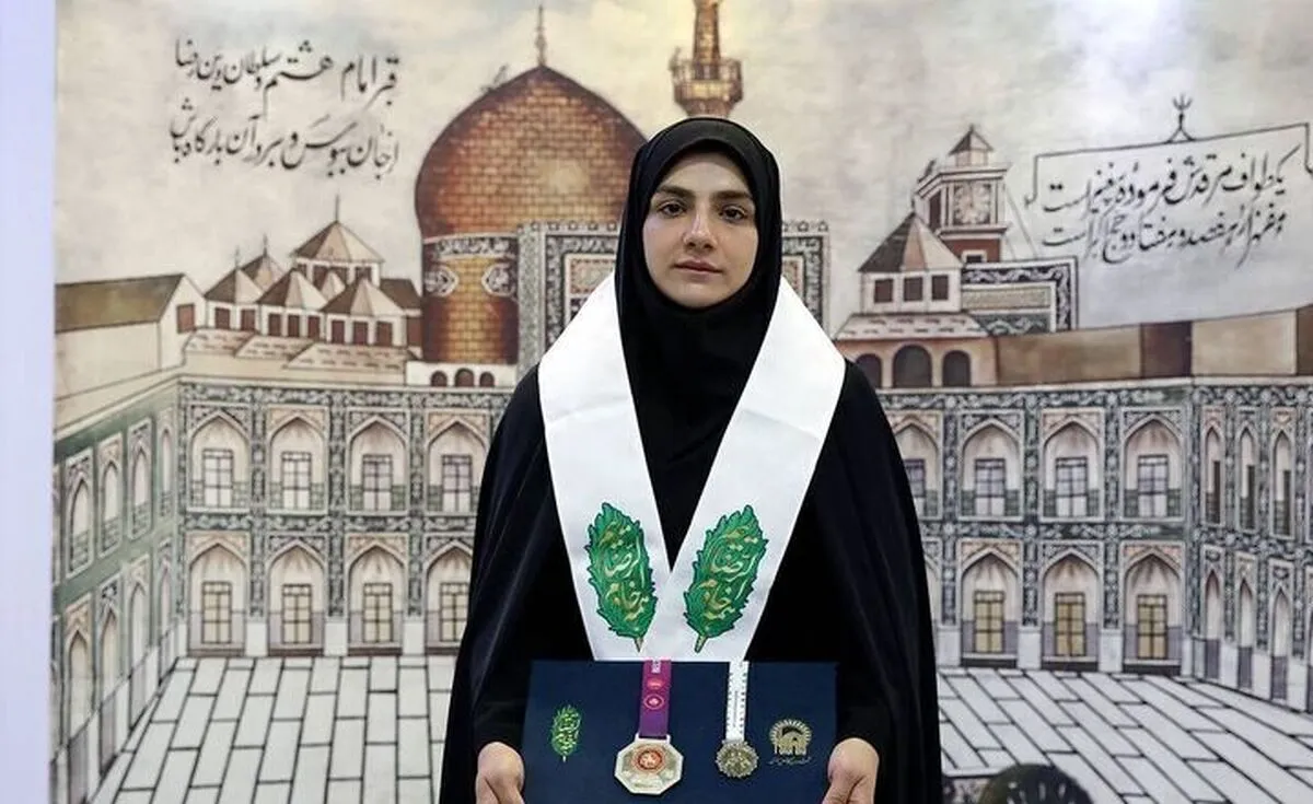 سپیده بابایی رکنی هم امام‌رضایی شد
اهدای مدال جهانی آلیش به موزه حرم مطهر رضوی