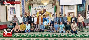 برگزاری مراسم شبی با رفیق شهیدم در شهر رویان
