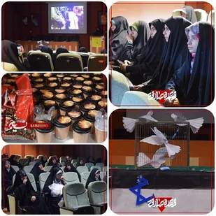 اجرای پرده خوانی در دانشگاه باهنر کرمان