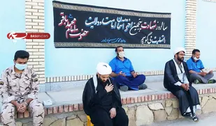 به مناسبت شهادت پنجمین اختر آسمان امامت و ولایت امام محمد باقر علیه السلام در ناحیه راور مراسم عزاداری آن امام همام با رعایت پروتوکل های بهاشتی برگزار شد.