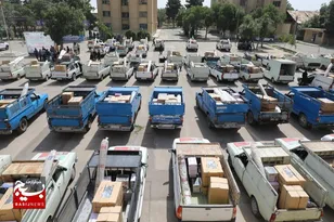 در قلبِ میدانِ نبرد؛ سپاه از هموطنان نیازمند غافل نشد