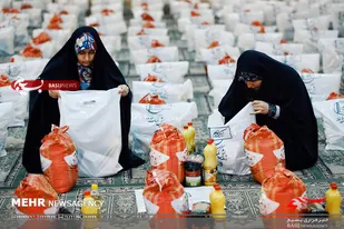 مشارکت مردم و خیرین در رزمایش کمک های مومنانه