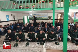 مراسم بزرگداشت شهدای خدمت در روستای تجرک برگزار شد