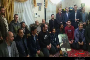 دیدار جمعی از ورزشکاران و مدال&zwnj;آوران با خانواده شهیدان &laquo;حاجی&zwnj;بابایی&raquo;