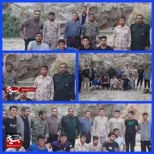 برگزار اردوی فرهنگی تفریحی سربازان ناحیه مقاومت بسیج سملقان.