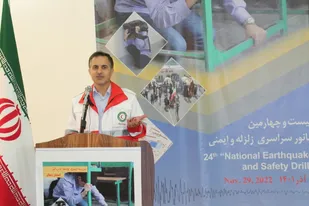 بیست و چهارمین مانور سراسری زلزله در 102 مدرسه زنجان برگزار شد