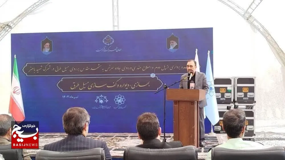بهره‌برداری از پل دوم ورودی جاده سرخس به مشهد