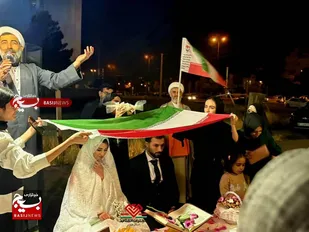 پیوند آسمانی زیر پرچم وطن