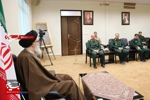 دیدار پاسداران سپاه البرز با نماینده ولی&zwnj;فقیه در استان