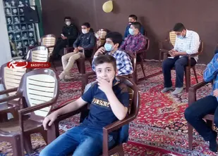برپایی جشن عید غدیر در پایگاه کربلا خوانسار
