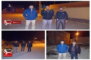 گشت محله محور بسیج در روستا افتر در سرخه برگزار می شود