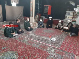 برگزاری جلسه قرارگاه شهید شاطری شاهرود در محله اسلامی فدک