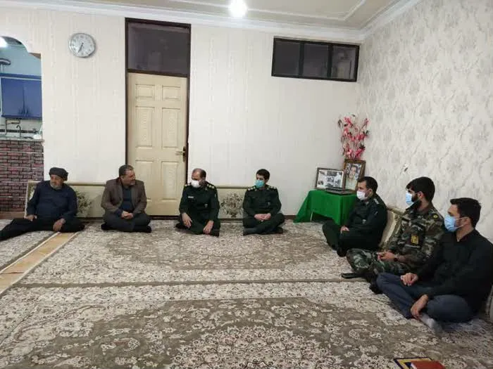 سرکشی از خانواده شهید علی حسینی توسط حوزه شهید فتحی زاده