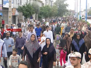 همایش پیاده روی خانوادگی در آق قلا