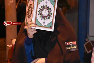 مراسم احیاء سومین شب از لیالی قدر با حضور جمعی کثیری از خانوادهای شهداء