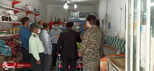 نظارت و سرکشی اعضای قرارگاه ۱۷ ربیع مراوه&zwnj;تپه