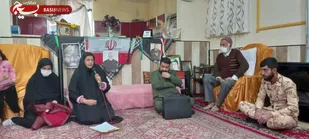 یادواره خانگی شهید علی مومنی وعلی عربپور در ریحانشهر زرند برگزا رشد