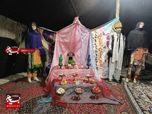 استقبال از گردشگران نوروزی تفتان در سیاه چادر عشایری
