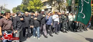 حماسه&zwnj;ای از دل اربعین حسینی در شهرستان بروجرد