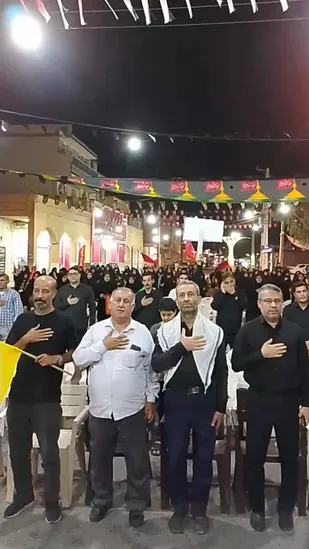 موج ۱۲۳ حسینیه خیابان در رامشیر؛ شب عاشورا، بیعتی دوباره با رهبر و خونخواهی شهید والامقام&nbsp;