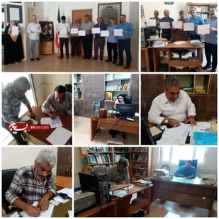 کارگاه نقاشی ویژه کارمندان برگزار شد.