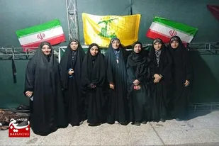 حضور جهادی بسیجیان پایگاه &laquo;عقلیه الوحی&raquo; در برپایی و آماده سازی موکب حاشیه خیابان دانشگاه