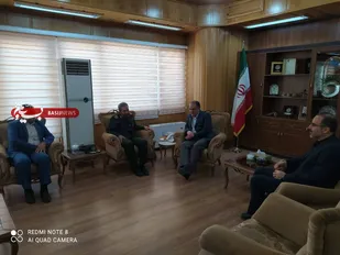 دیدار فرمانده سپاه استان با استاندار زنجان به مناسبت گرامیداشت هفته دولت