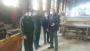 بازدید مسئولین بسیج اقشار شاهرود از کارخانه آجر سفال و کمک به زلزله&zwnj;زدگان سی سخت