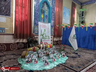 یادواره شهدای شهرستان خرمدره برگزار شد+تصاویر